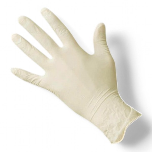 Latex Gloves [Medium] Powder Free - Copy