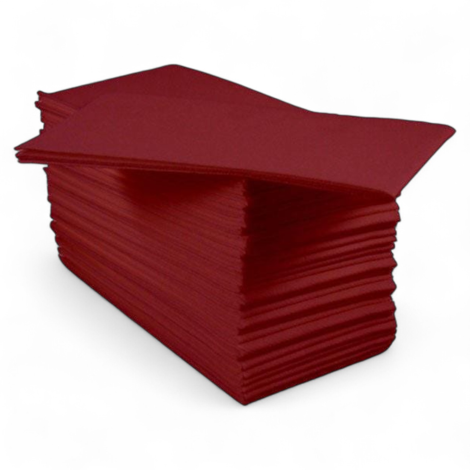 Poppies Napkin Bordeaux 8-fold 2ply