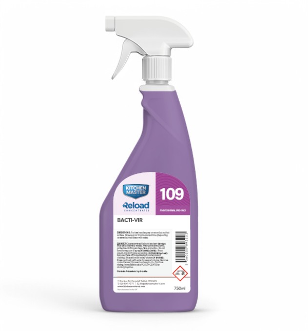 109-Anti-Bacterial Cleaner & Sanitiser x 750 ML