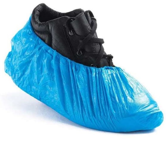 Poly Overshoes Blue