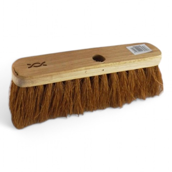 Wooden Broom Head Soft Bristle 12