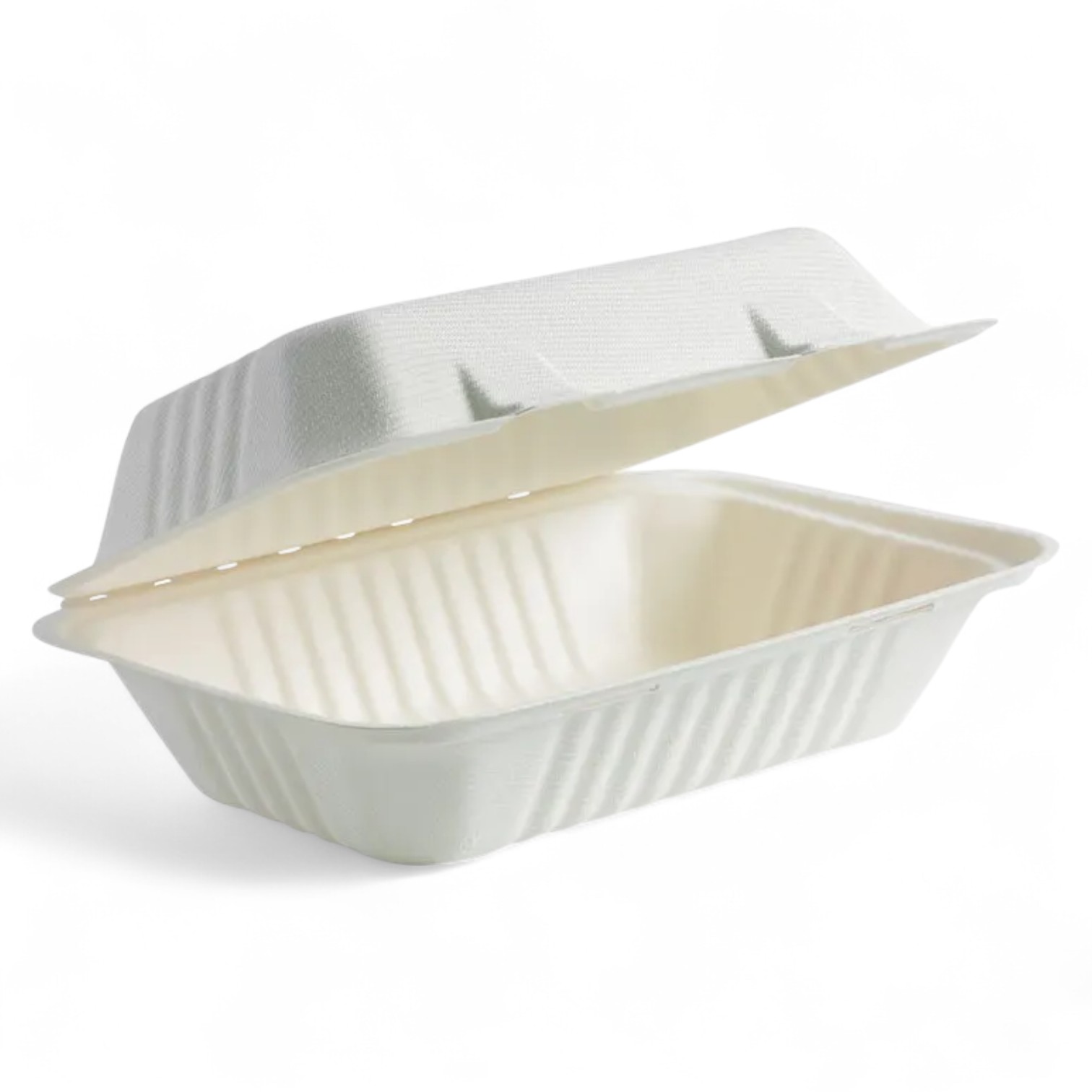 Bagasse Lunch Box 9''x6''x3''