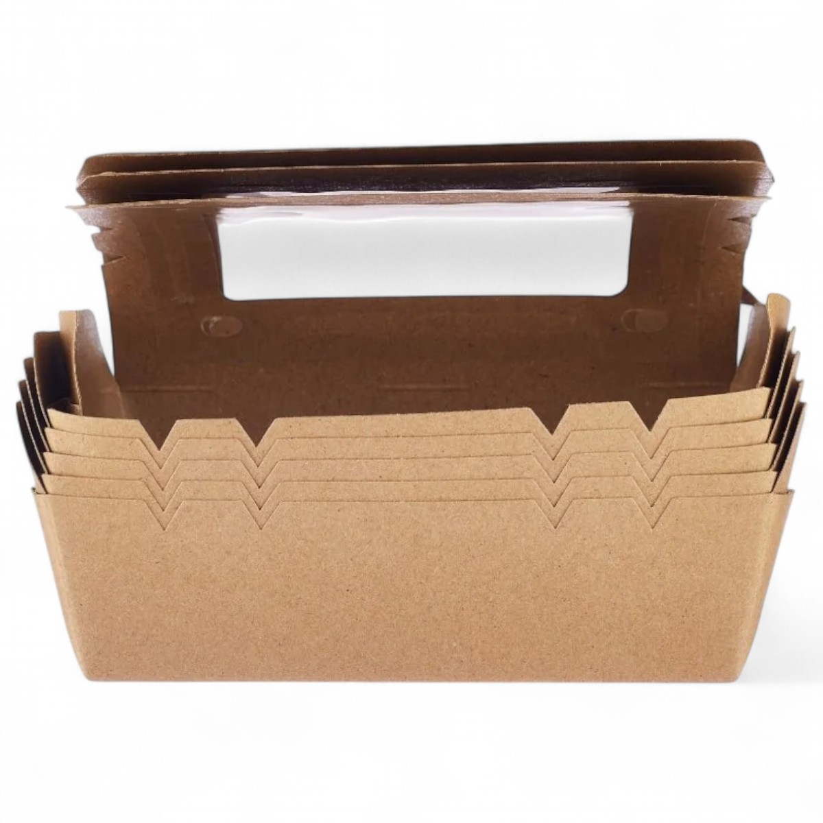 Kraft Lunch Box with Window Large