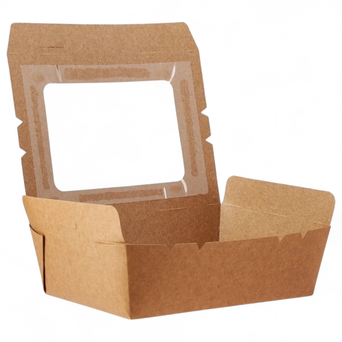 Kraft Lunch Box with Window Large