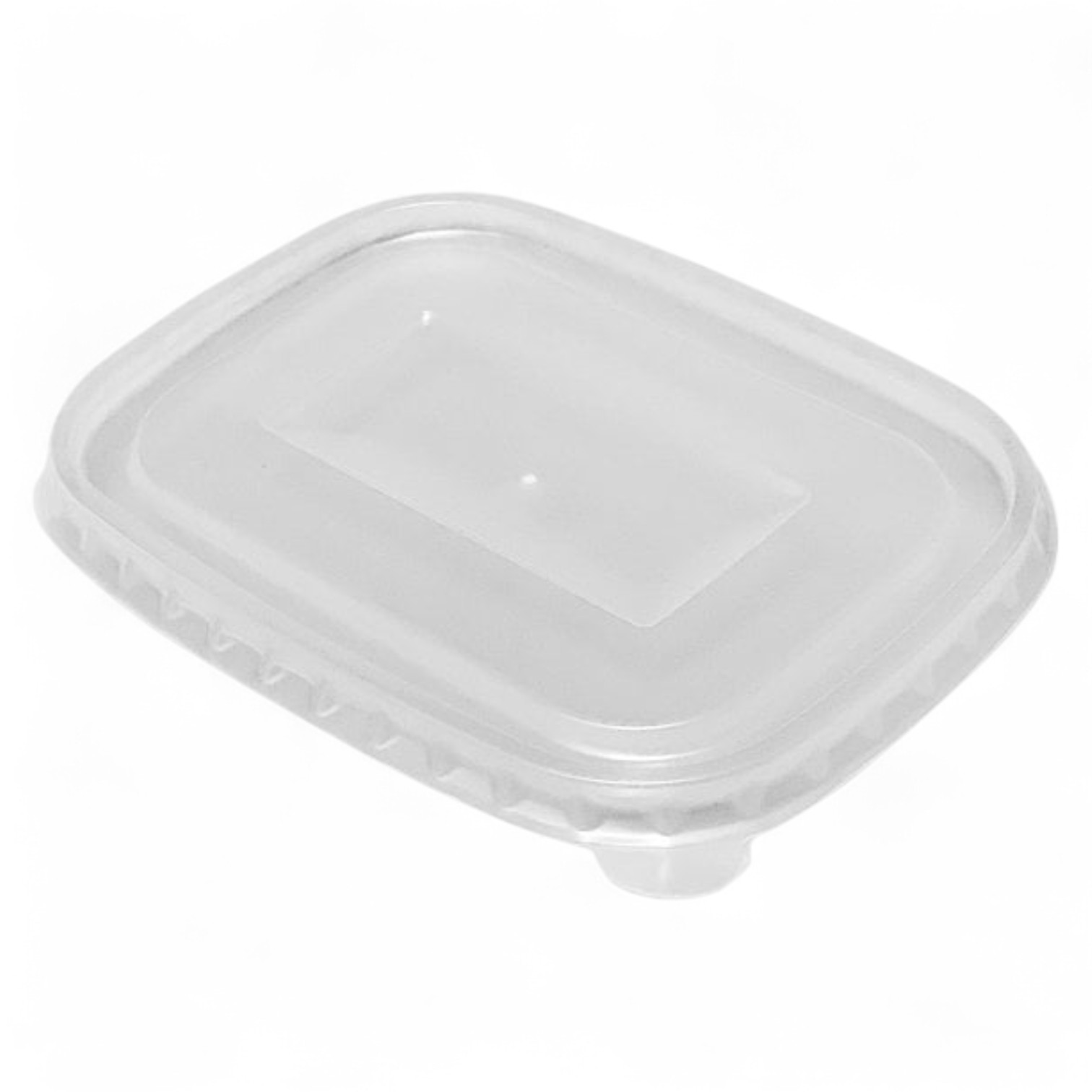 PP Flat Lid for Rectangular Kraft Food container [500cc-750cc-1000cc]
