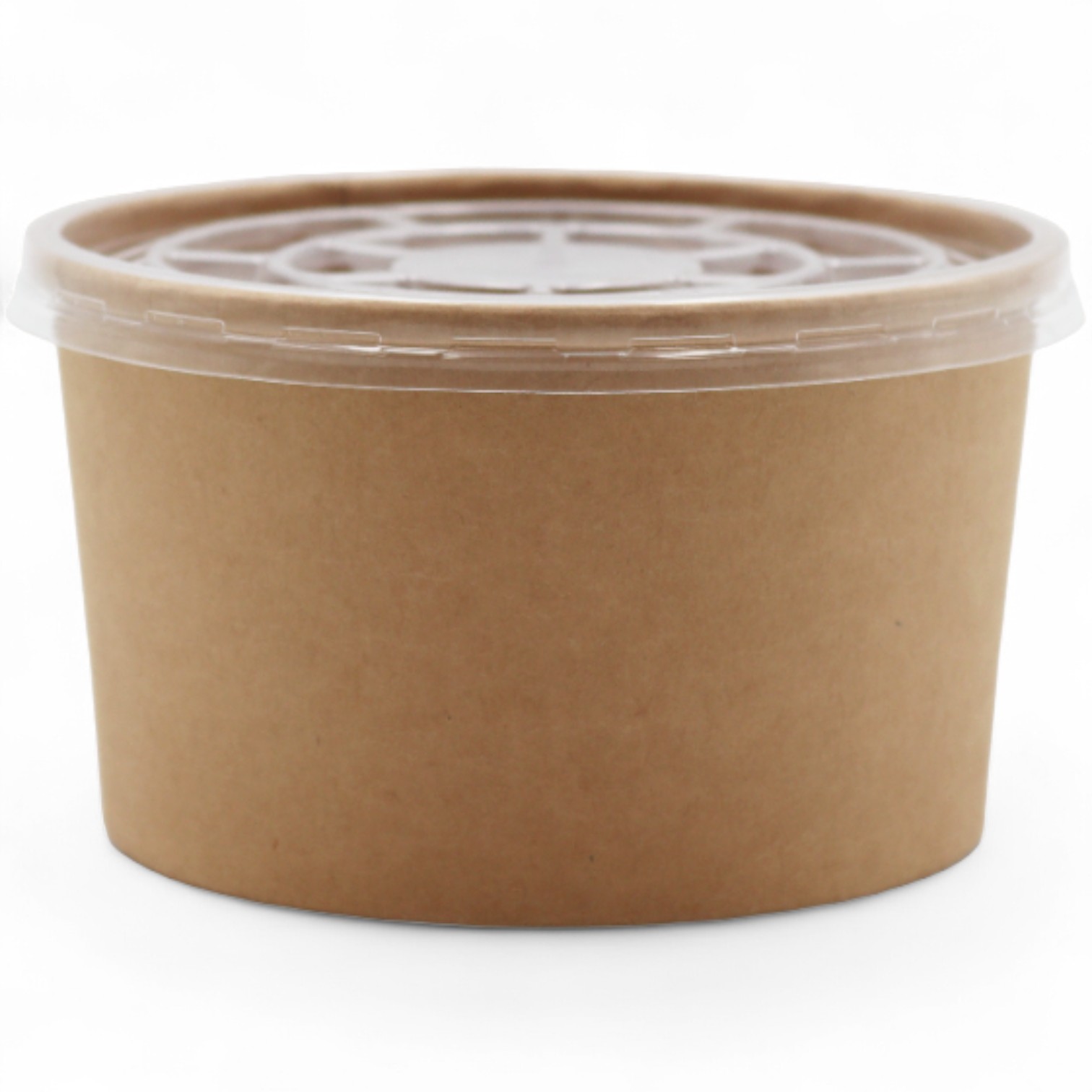 Paper Round Kraft Bowl Deep