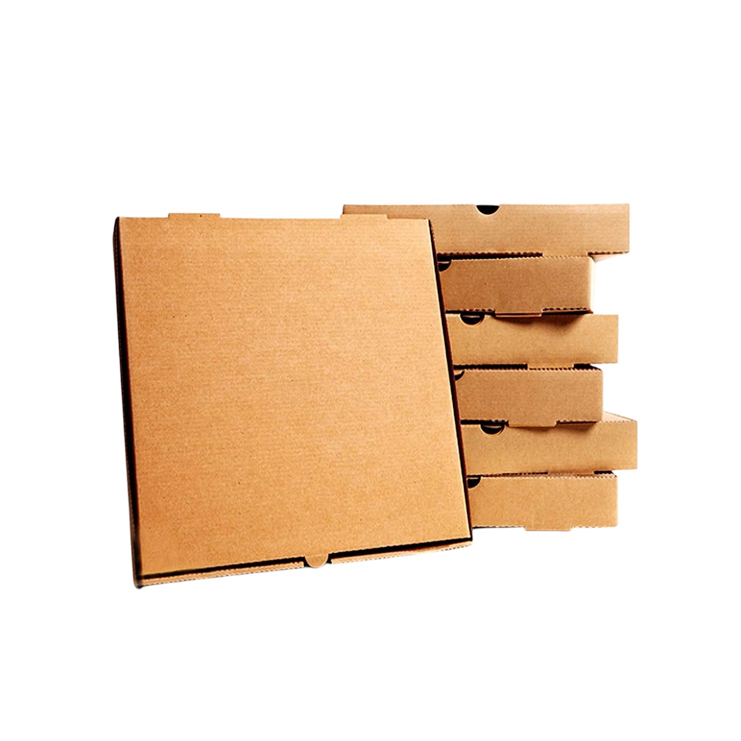 Brown Pizza Box
