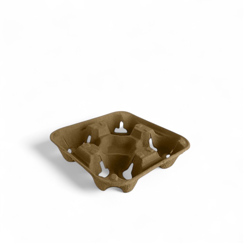 Paper 4 Cups Carry Tray