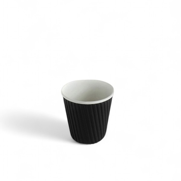 Ripple Hot Drink Cup Black