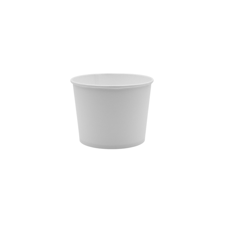 Single Wall White paper cup