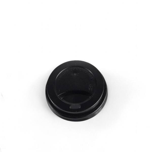 Sip Through Plastic Lid Black