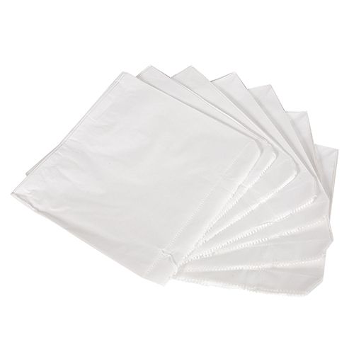 White Greasproof Paper Bags-5x5-6x6-7x7- 8.5x8.5-10x10