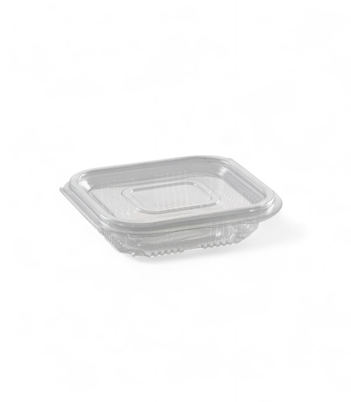 150cc Clear Hinged Square Containers