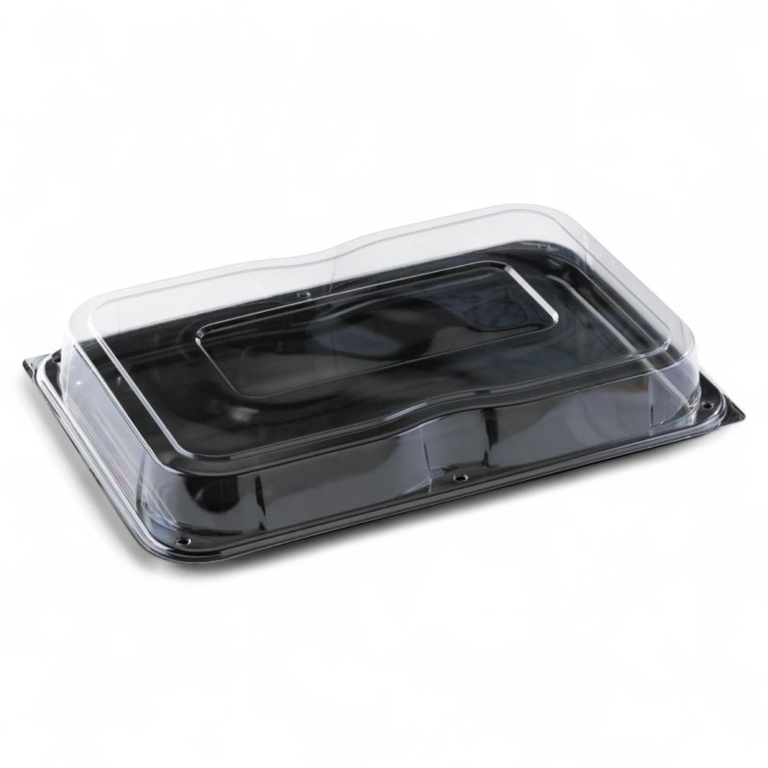 3 Sizes Plastic Platter- Small- Medium - Large