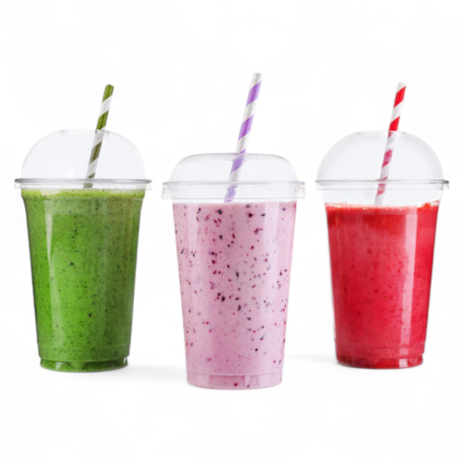 3 Sizes- Plastic Clear Cups 12Oz-16Oz-20Oz