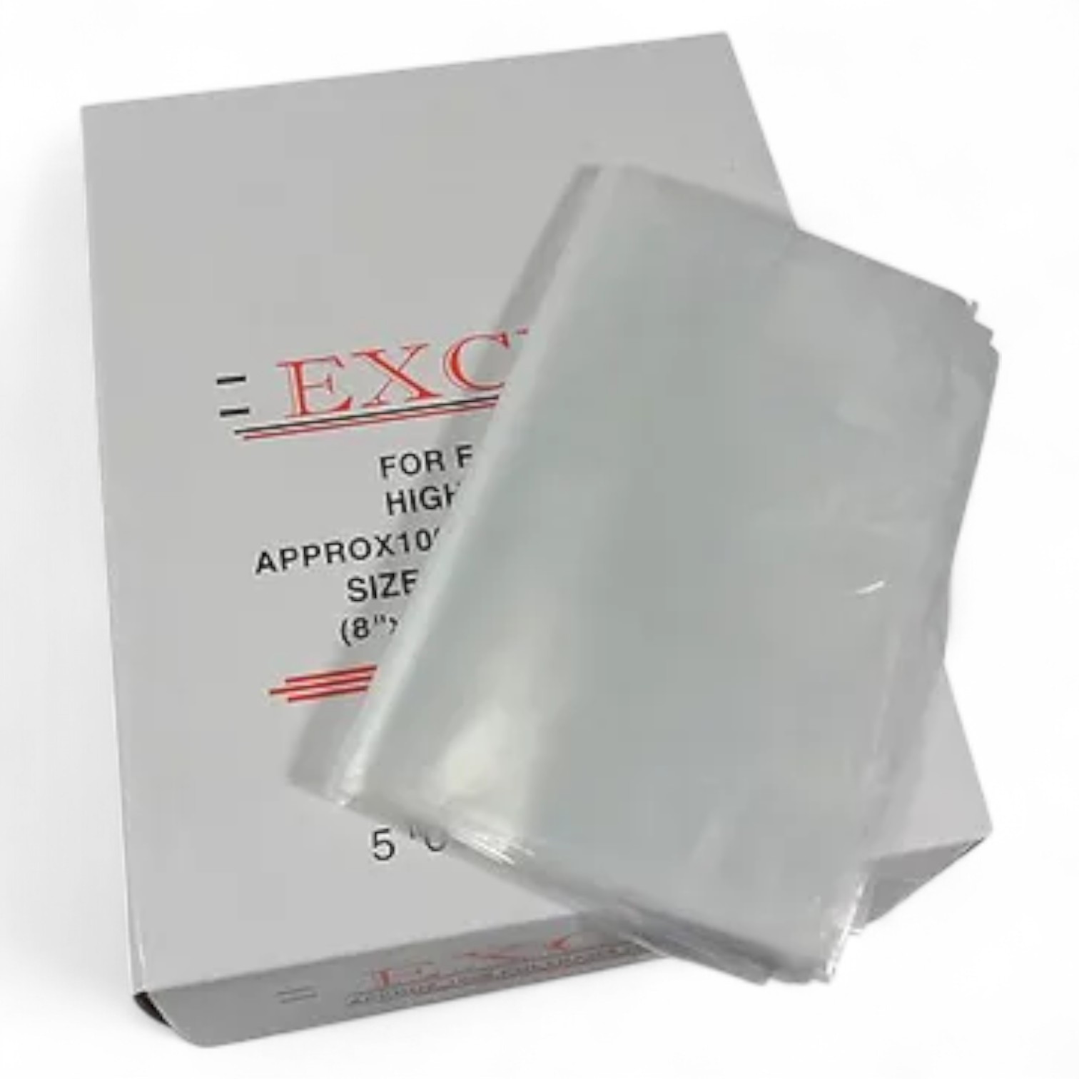 Excell Clear Polythene Bag- All Sizes