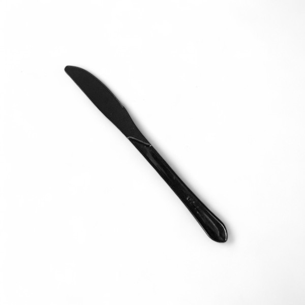 Plastic Black Heavy Duty Reusable Knives