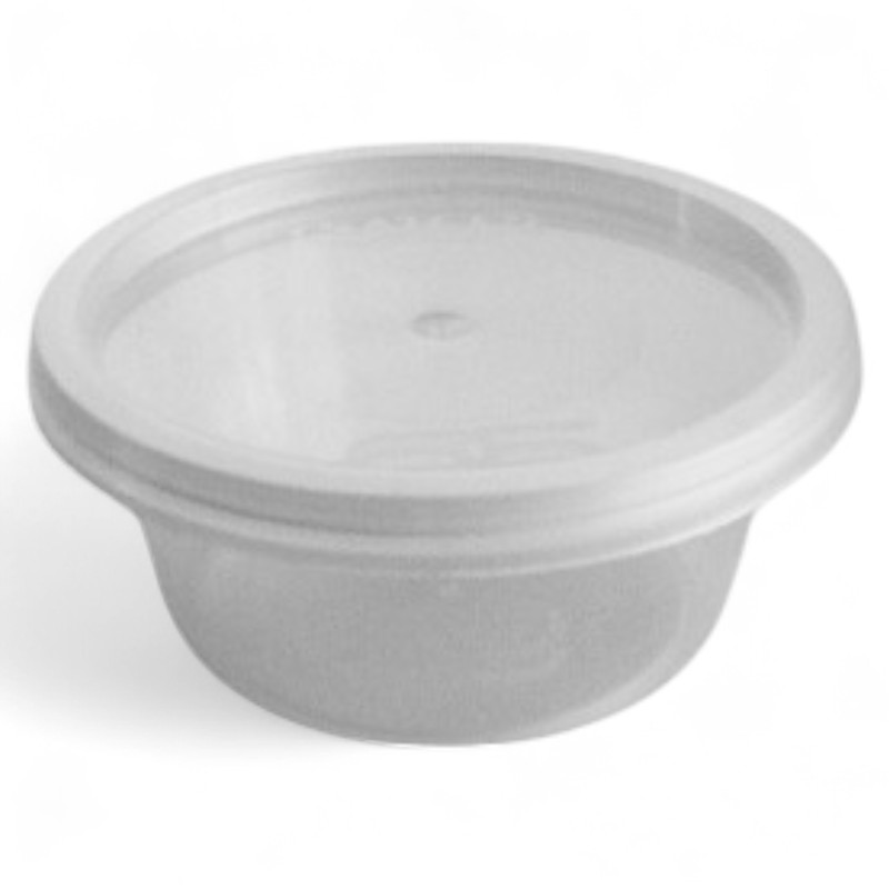 Premium Plastic Container Round & Lids